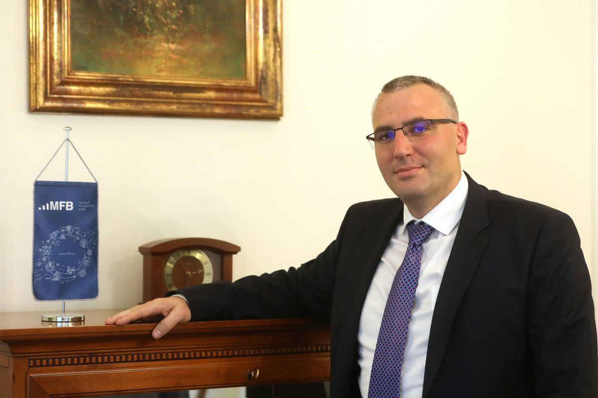 20230516 BudapestSipos-Tompa Levente  az MFB elnök-vezérigazgatója.
