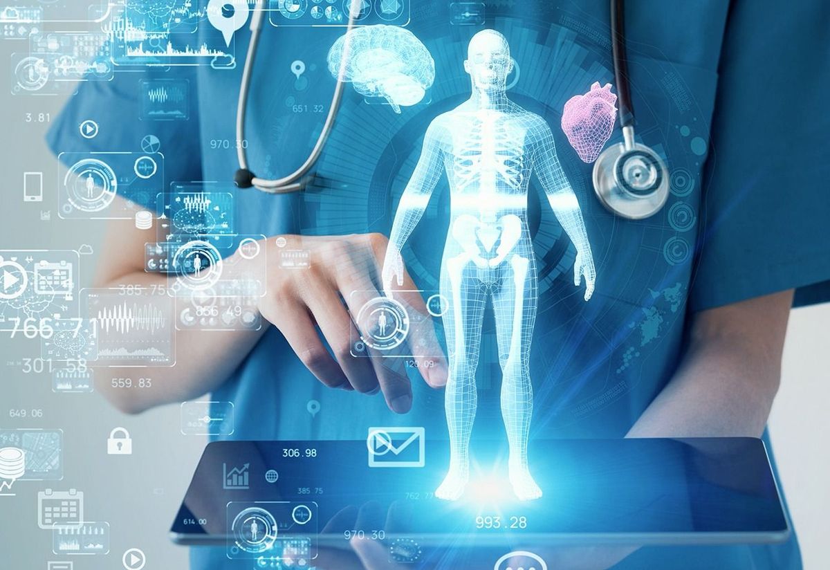 Medical,Technology,Concept.,Remote,Medicine.,Electronic,Medical,Record.
Medical technology concept. Remote medicine. Electronic medical record.