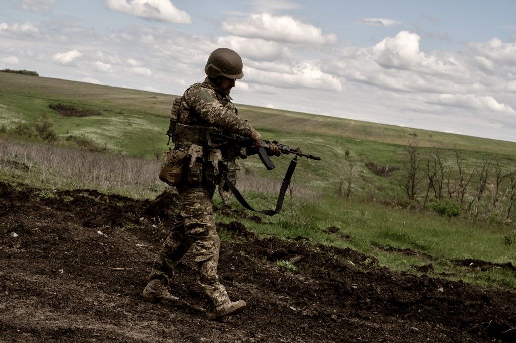 Intense war process of the Ukrainian army continue in the Donetsk region of Ukraine