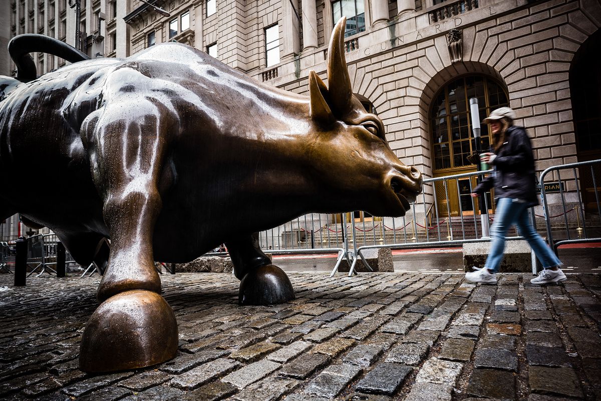 USA : NYC : Wall Street Charging Bull
