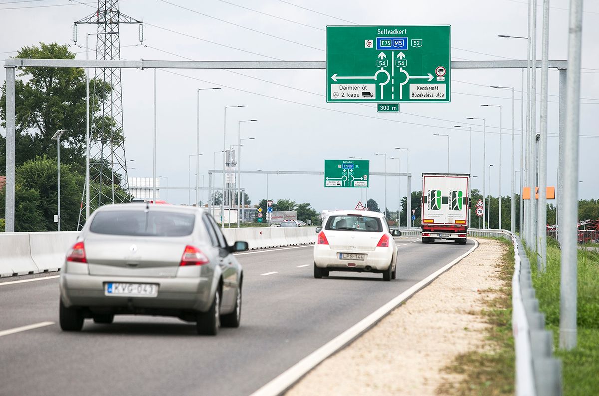54. sz. főút M5 autópálya és 5. sz. főút közötti szakasz kapacitásbővítésének átadó ünnepsége. 

20200805 Kecskemét Fotó: Bús Csaba BCS Petőfi Népe