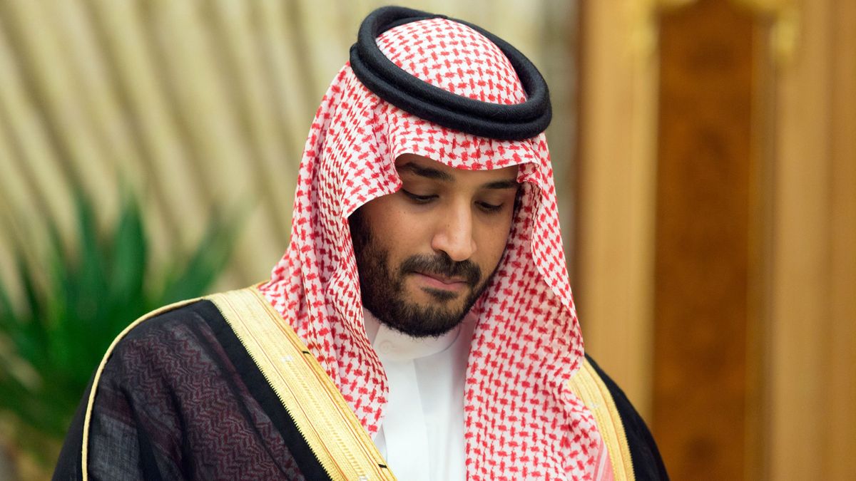 Riad, Saudi Arabia - October 19: Saudi Defence Minister Mohamed bin Salman on October 19, 2015 in Riad, Saudi Arabia.