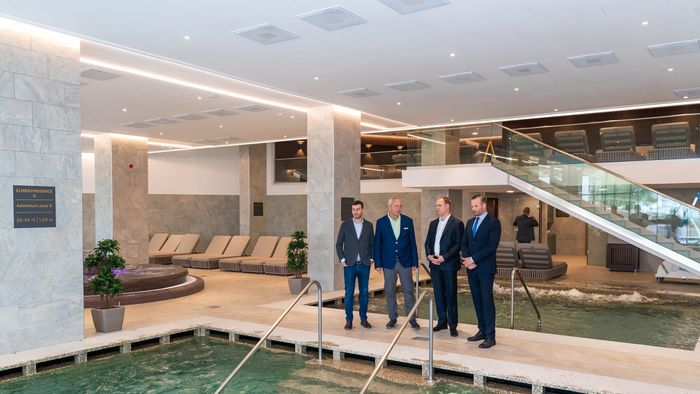 Sirius Hotel Keszthely átadása