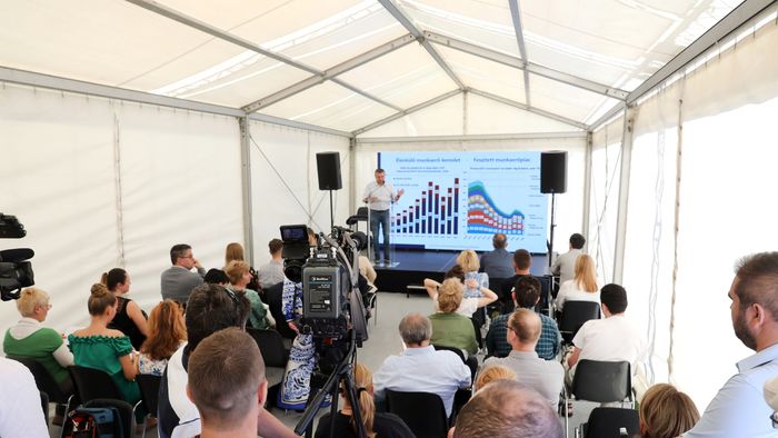 2023, Világgazdaság, Állásbörze, Czomba,, előadás, sátrak