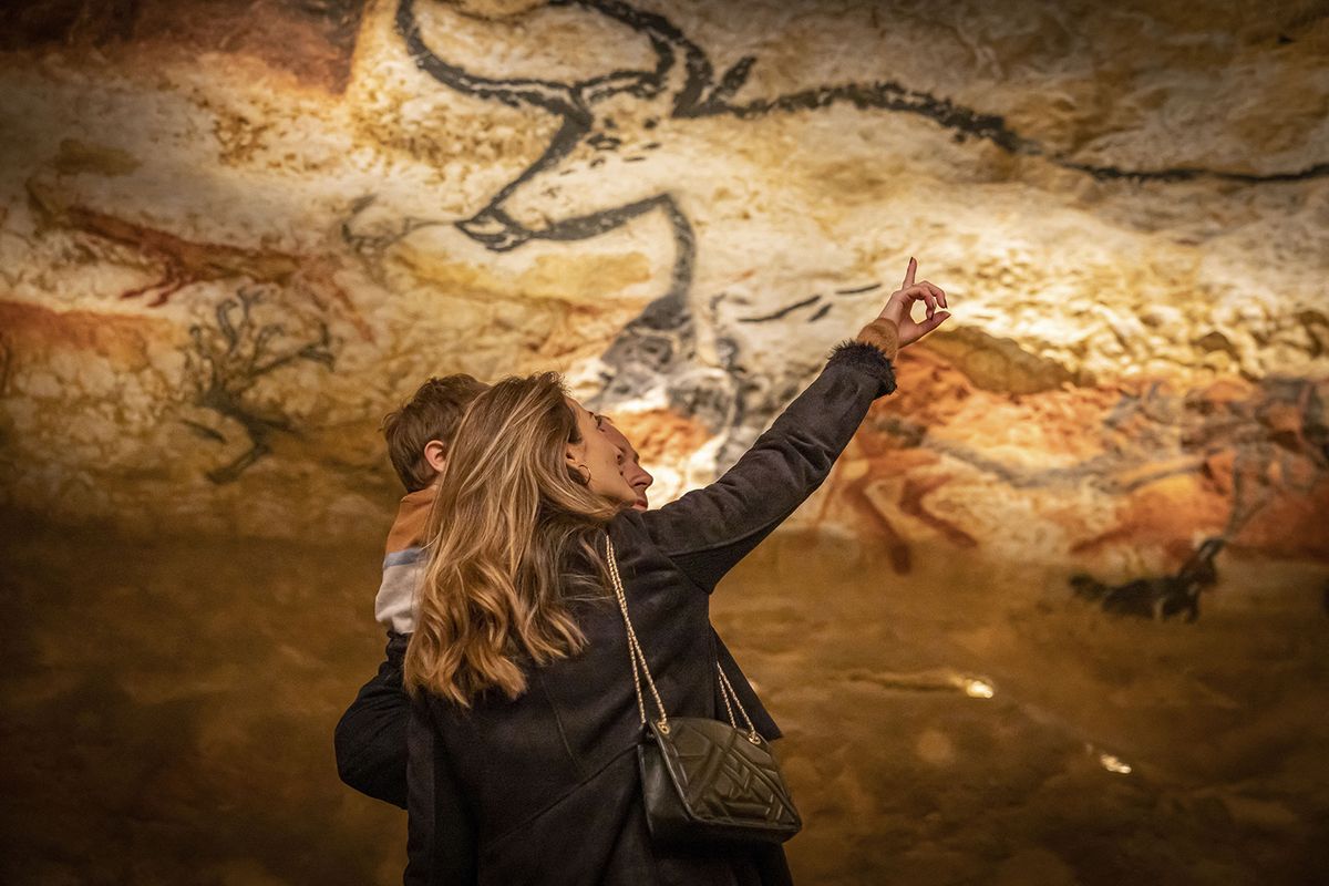 France dordogne black perigord montignac lascaux iv