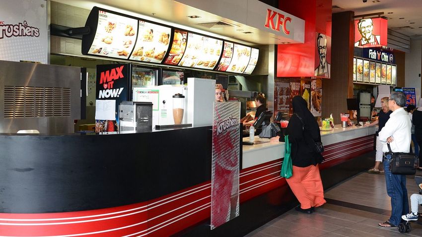 Cuts at KFC, anyone who eats 750 hamburgers a week has to go to Australia