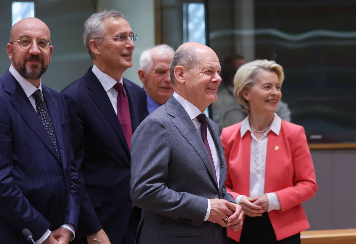 VON DER LEYEN, Ursula; STOLTENBERG, Jens; SCHOLZ, Olaf; MICHEL, Charles