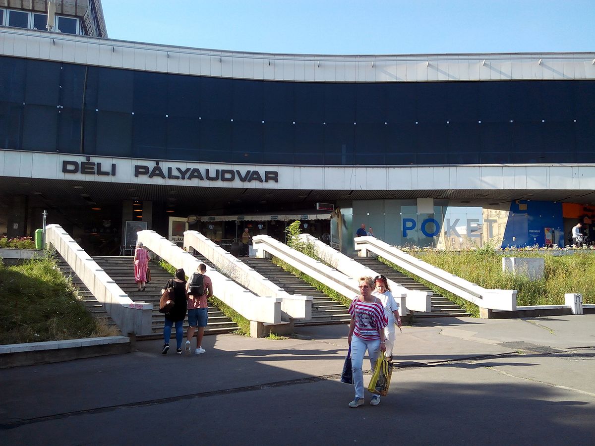 Budapest,,Hungary,-,May,31,,2018:,Deli,Palyaudvar,(southern,Railway