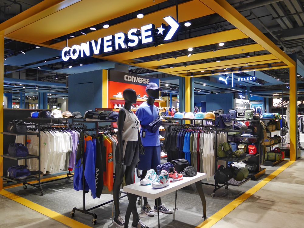 Bangkok,,Thailand,-,August,13,,2019,:,Converse,Shoes,Store