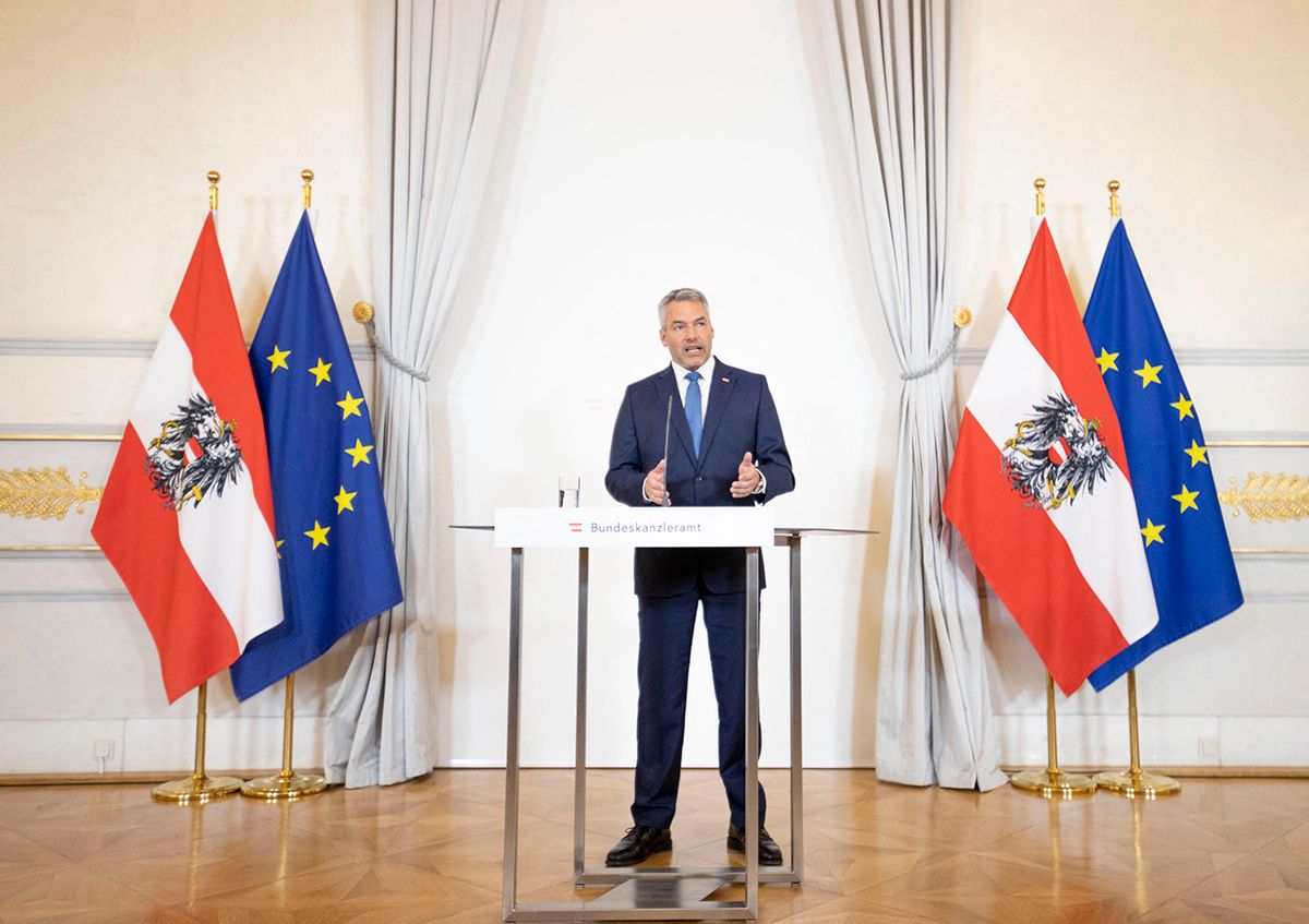 Federal Chancellery Vienna: Press statement from the Federal Chancellor Nehammer