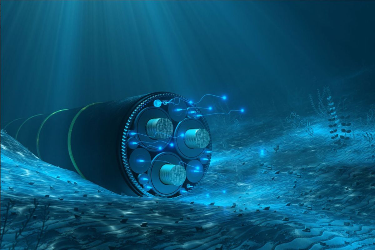 Undersea communication cables
