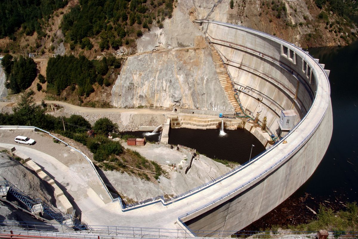 Hydroelectric,Power,Plant,For,Energy,And,Electricity,Generation,In,Romania
