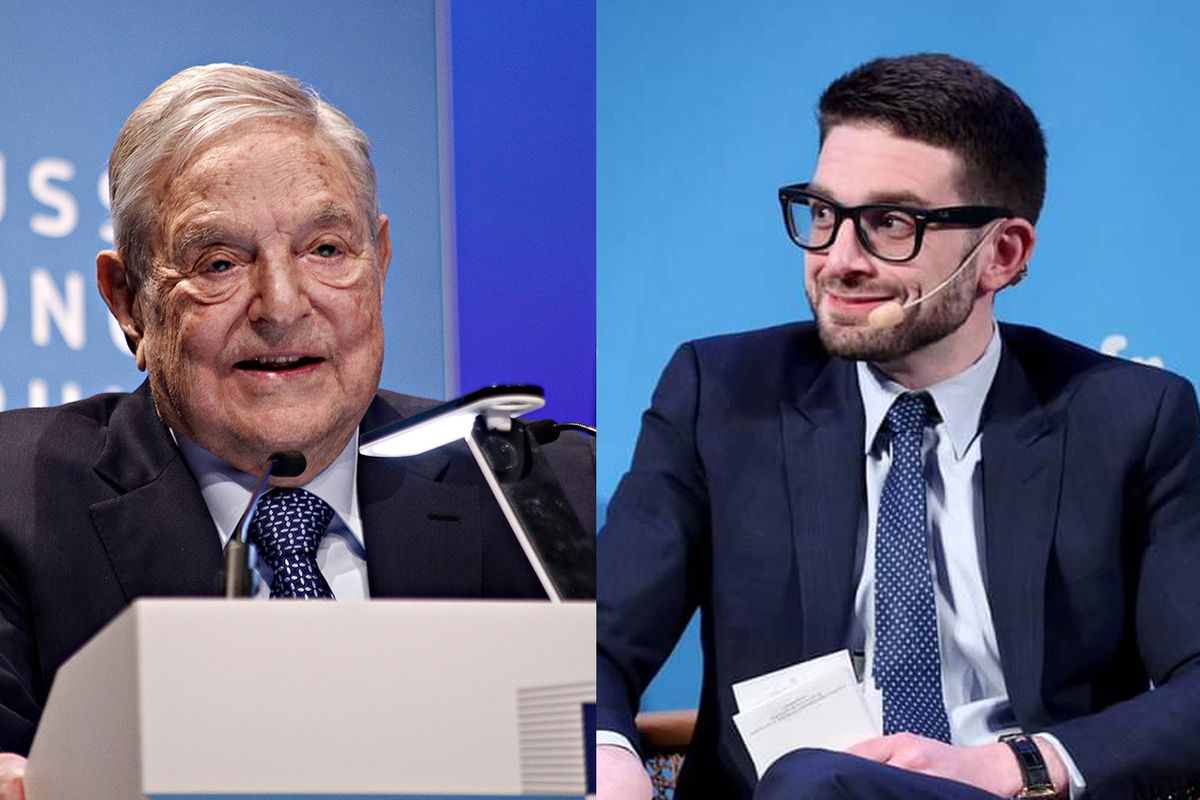 George,Soros,,Founder,And,Chairman,Of,The,Open,Society,Foundation
George Soros, Founder and Chairman of the Open Society Foundation gives a speech during Economic Forum in Brussels, Belgium on June 1, 2017 