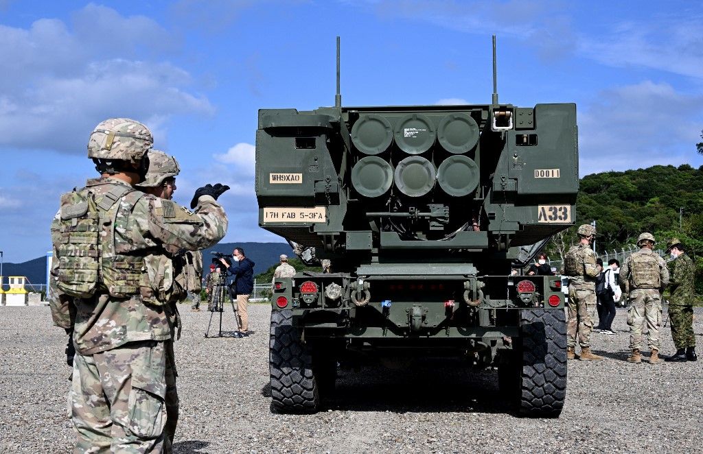 US Army unveils HIMARS in Japan