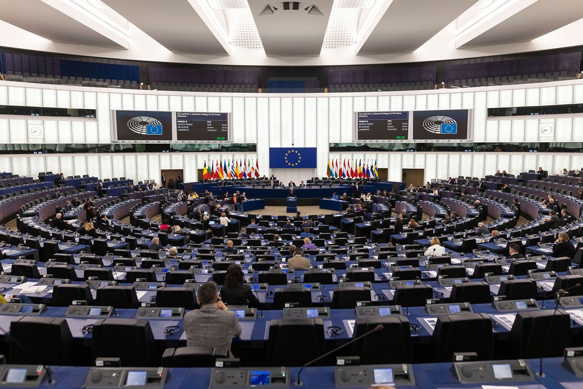 Session of the European Parliament in Strasbourg