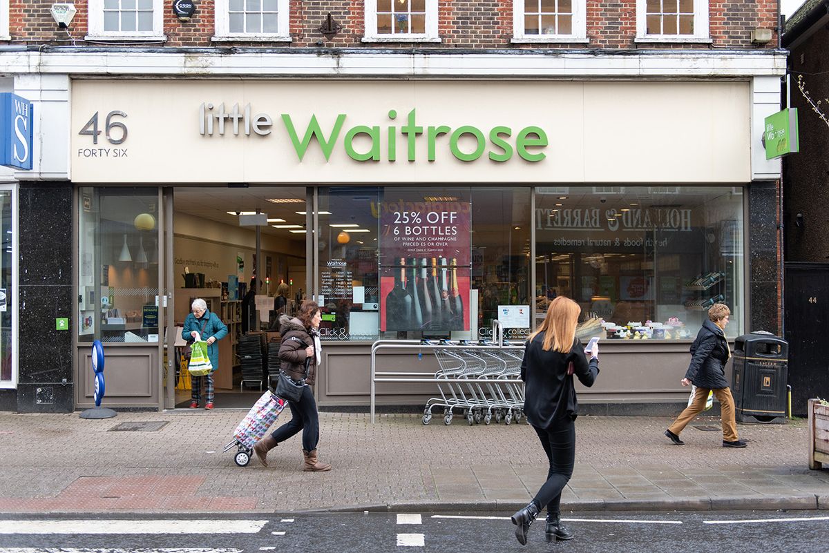 Amersham,,Buckinghamshire/uk,-,March,14,2020:,Little,Waitrose,Shop,Frontage