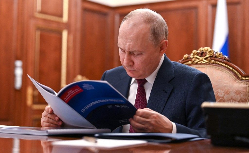 Vladimir Putin - Mikhail Mishustin meeting