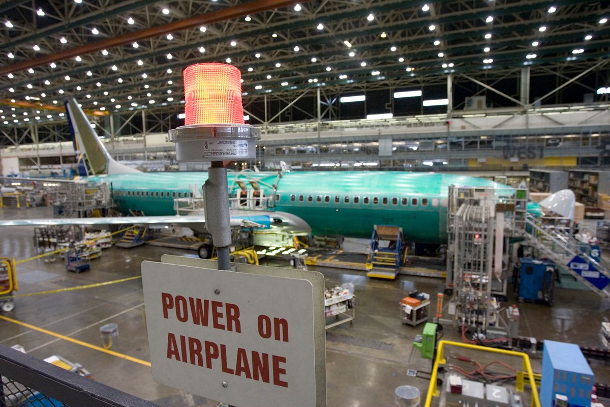 Boeing 737 Airplanes Factory