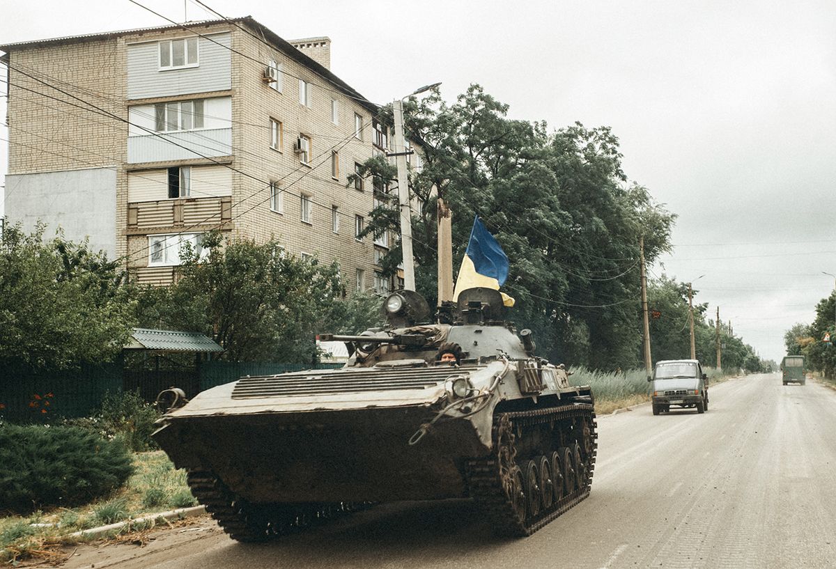 Military mobility continues of Ukrainian soldiers from the 24th mechanized brigade in DonetskMilitary mobility of Ukrainian soldiers from the 24th mechanized