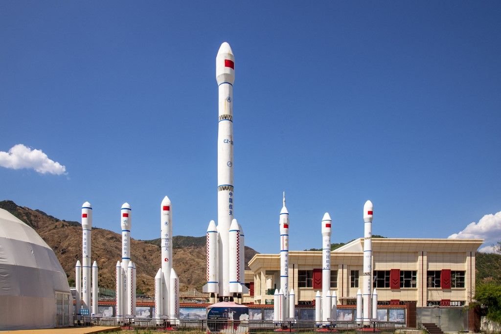 Xichang Satellite Launch Center In Sichuan
Various types of rockets are displayed at the exhibition hall of Xichang Satellite Launch Center in Xichang, Sichuan province, China, May 30, 2023. Xichang Satellite Launch Center is China's satellite launch base, established in 1970, is one of China's three space launch centers. (Photo by Costfoto/NurPhoto) (Photo by CFOTO / NurPhoto / NurPhoto via AFP)