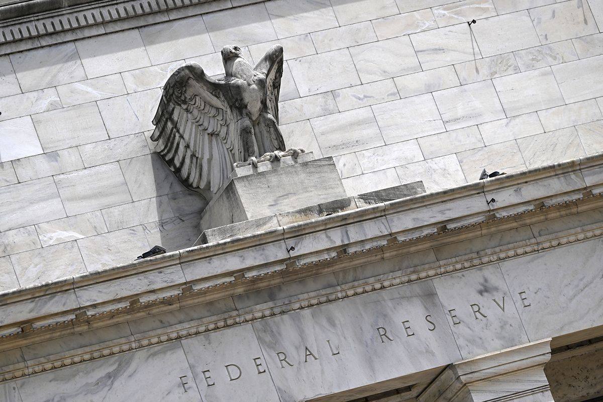 United States Federal Reserve Building
WASHINGTON D.C., UNITED STATES - JUNE 14: A view from the United States Federal Reserve Building in Washington D.C., United States on June 14, 2023. Celal Gunes / Anadolu Agency (Photo by Celal Gunes / ANADOLU AGENCY / Anadolu Agency via AFP)