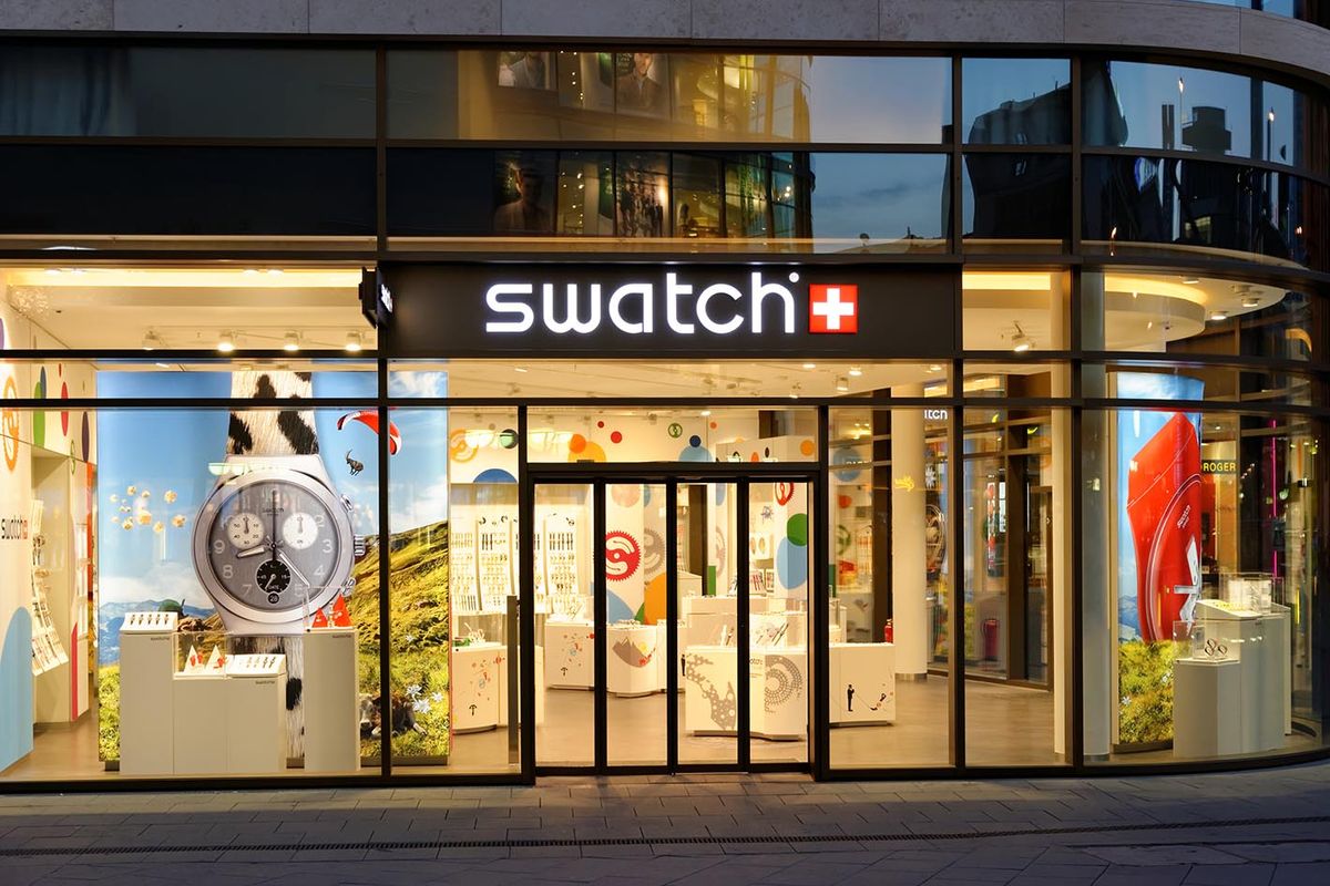 Frankfurt,Am,Main,,Germany,-,August,7,,2015:,Swatch,Store