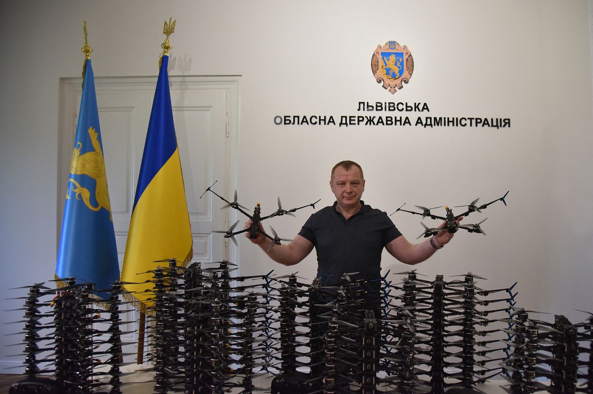 Ukrainian kamikaze drones "Viy"