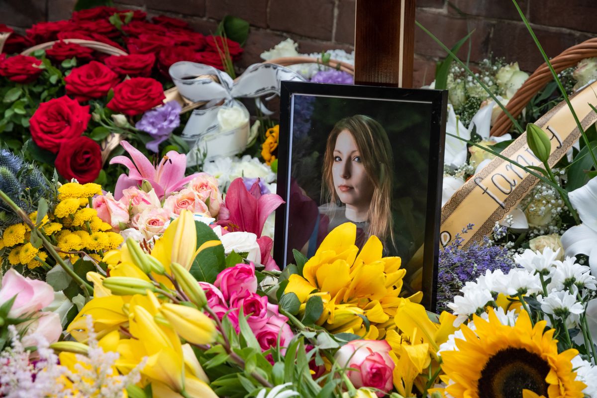 Funeral of Ukrainian writer killed in Russian missile attack on restaurant