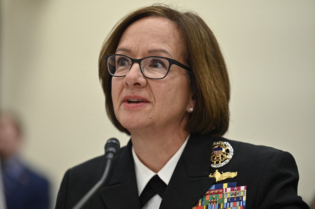 In first for US military, Biden picks woman admiral to lead Navy