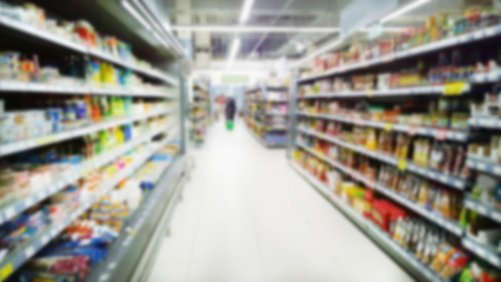 Abstract,Blur,Image,Of,Supermarket,Background.,Defocused,Shelves,With,Fresh