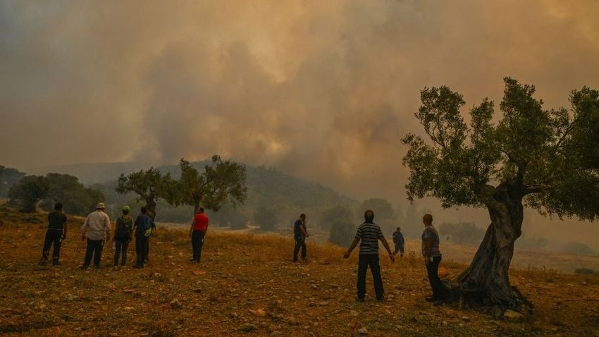 Οι πυρκαγιές στην Ελλάδα απειλούν σιγά σιγά και την Αθήνα