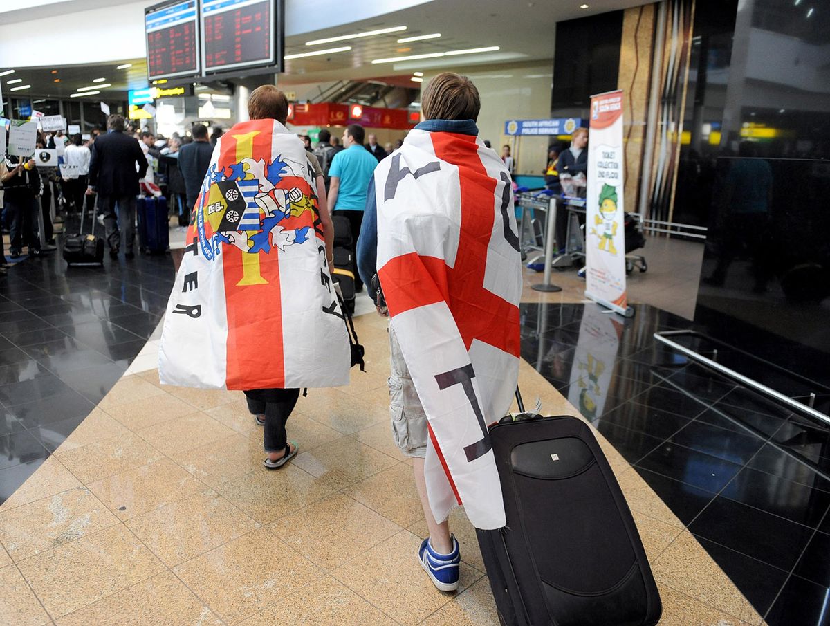 Soccer &shy; 2010 FIFA World Cup South Africa - Fans prepare