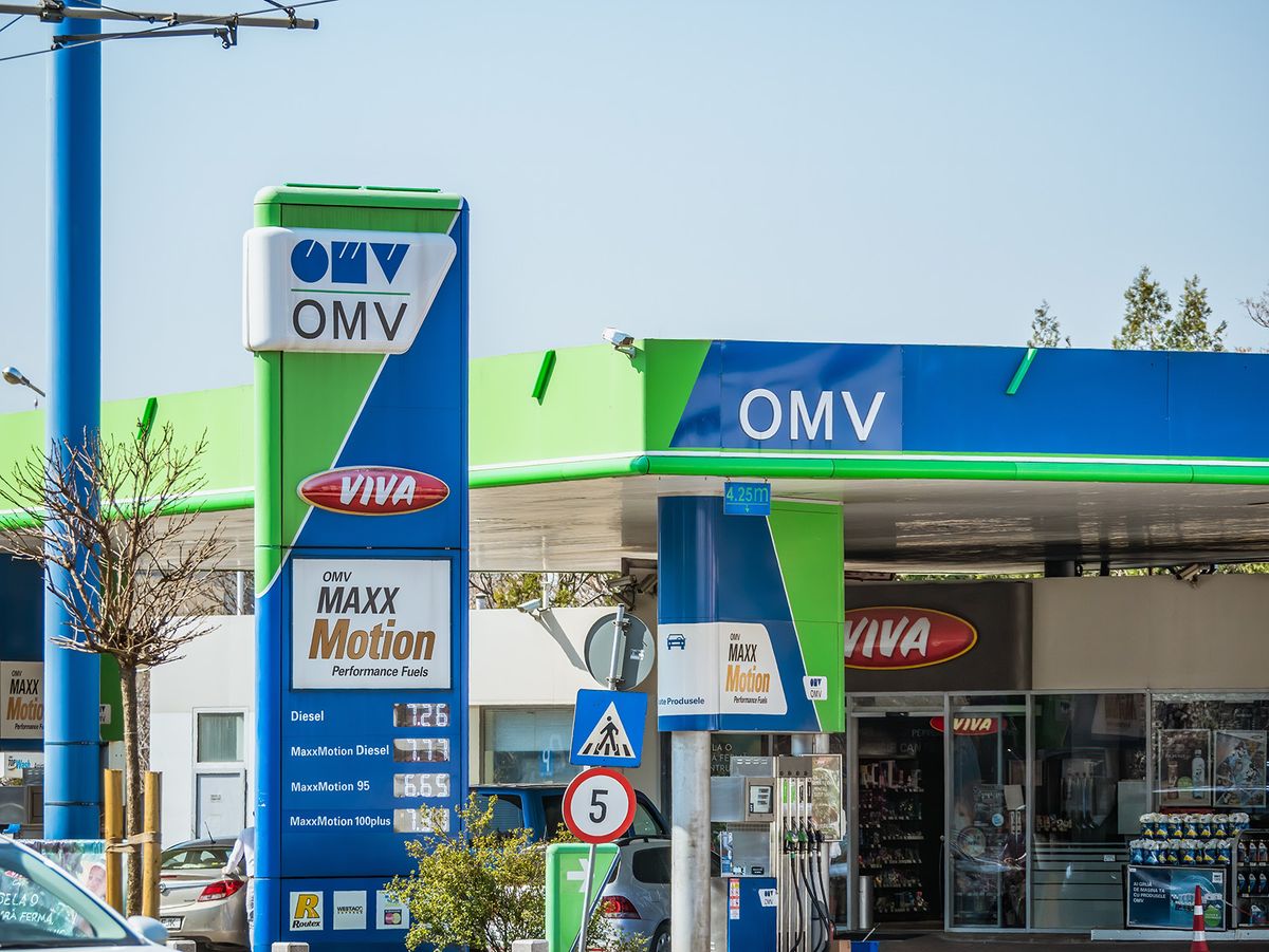 Bucharest,,Romania,-,March,2023:,Omv,Gas,Station,In,Bucharest.
Bucharest, Romania - March 2023: OMV gas station in Bucharest. OMV is a oil and gas company headquartered in Vienna, Austria