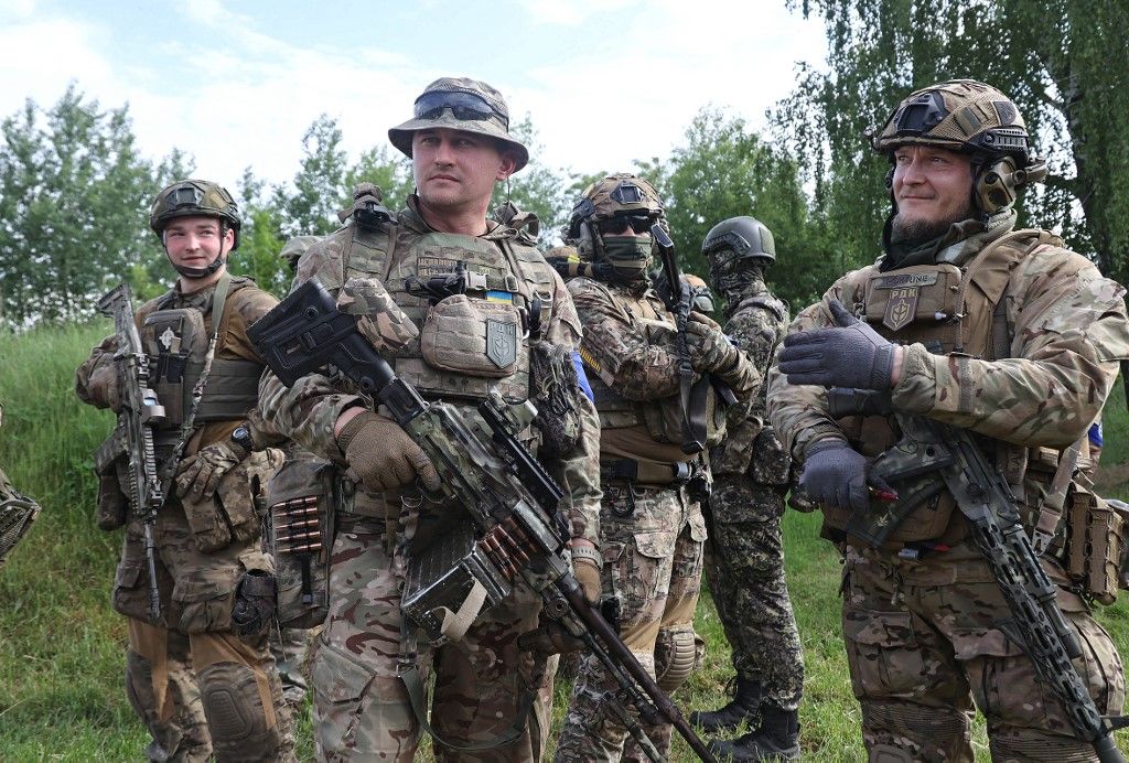 Briefing of Liberty of Russia Legion and Russian Volunteer Corps