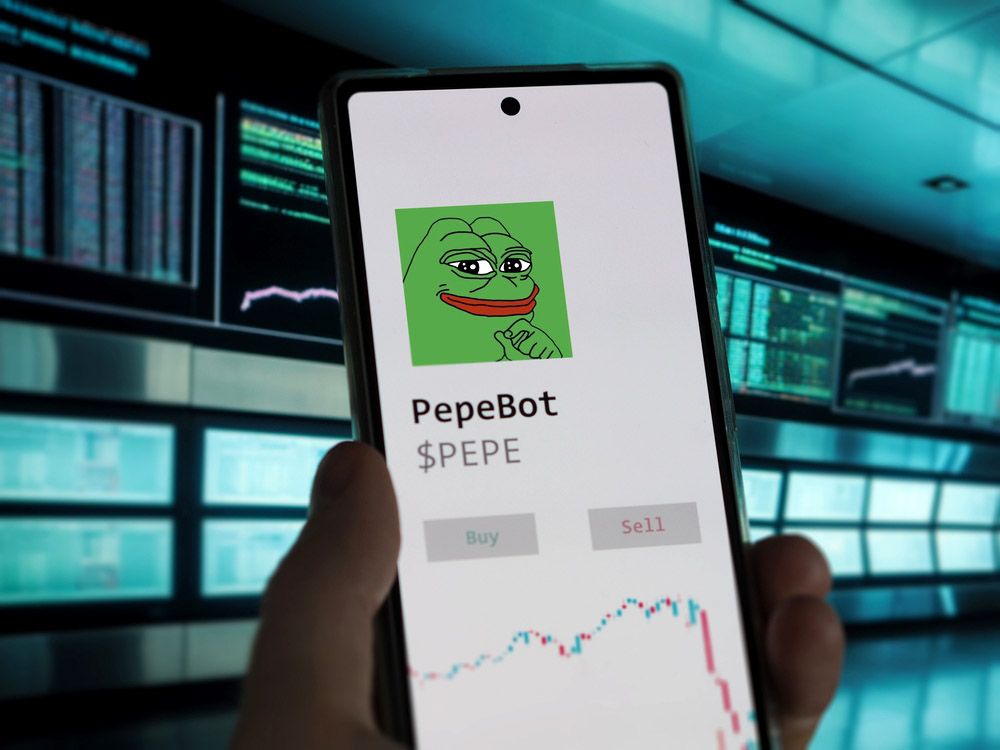 May,2nd,2023.,An,Investor,Analyzing,The,Pepe,Bot,Token