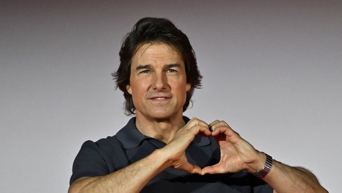 American actor Tom Cruise attends a press conference for the film 'Mission Impossible – Dead Reckoning Part One' in Seoul on June 29, 2023. (Photo by JUNG YEON-JE / AFP)
