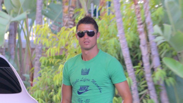Cristiano Ronaldo Spotted In Beverly Hills