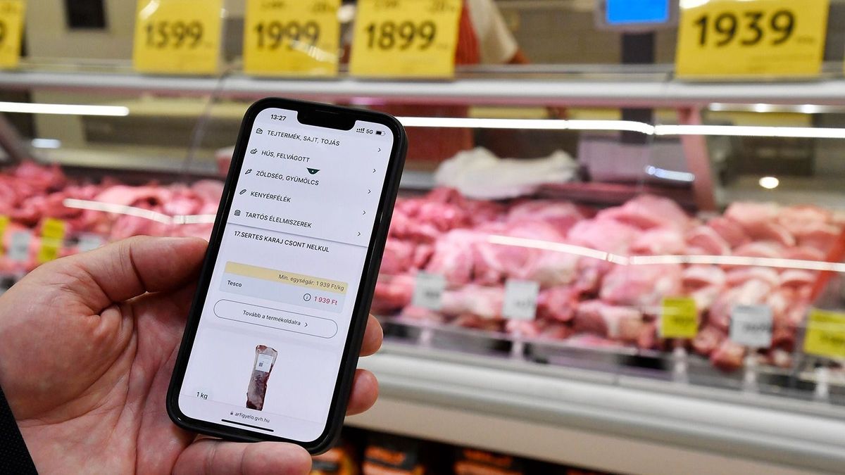 Működik az árfigyelő: az élelmiszer-infláció harmadára szorult vissza itthon