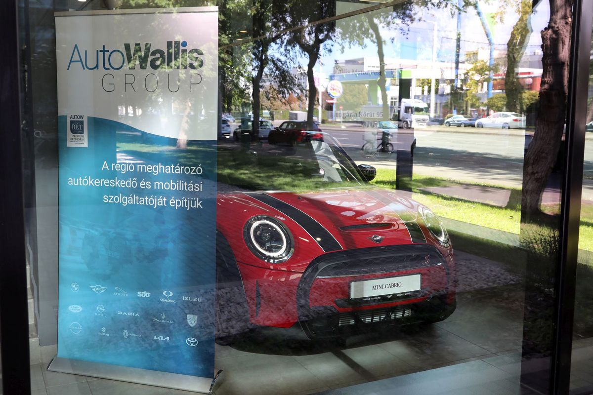 20220921 Budapest A pesti tőzsde autós vállalata, az AutoWallis befektetői tájékoztató keretében ismertette  friss járműpiaci és stratégiai várakozásait.Fotó: Kallus György  LUS  Világgazdaság  VG 