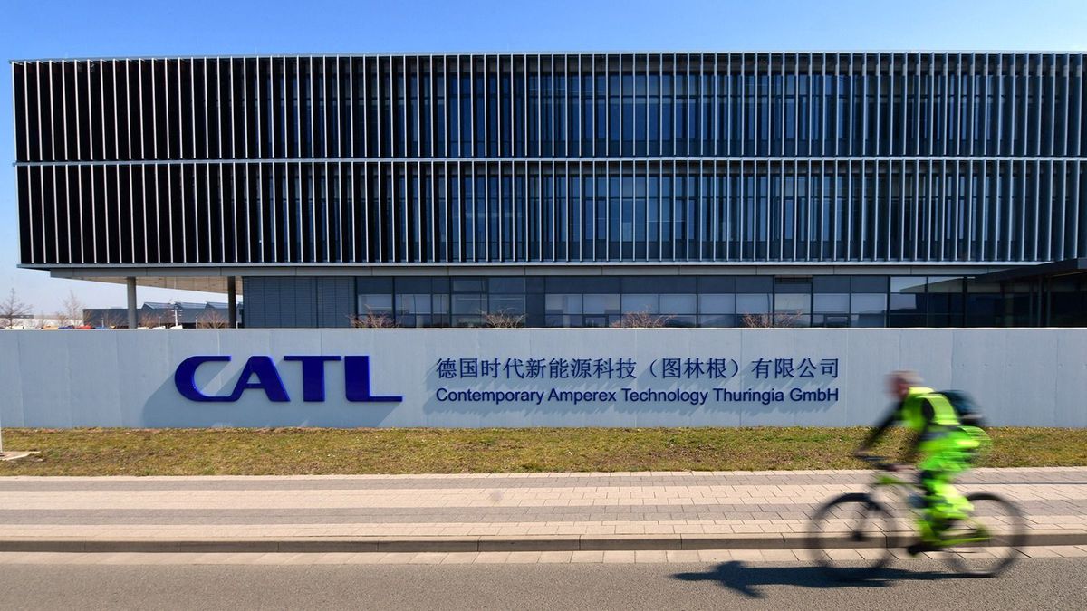 CATL builds battery cell factory in Thuringia
