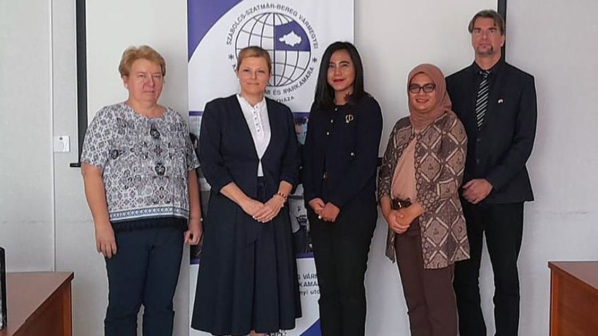 Indonéz vendégek Nyíregyházán, gazdasági együttműködés a láthatáron