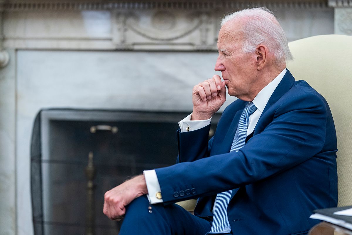 US President Joe Biden meets with Costa Rican President Rodrigo Chaves RoblesUnited States President Joe Biden during a meeting with President Rodrigo Chaves Robles of Costa Rica in the Oval Office at the White House in Washington, DC, USA, 29 August 2023. Credit: Shawn Thew / Pool via CNP