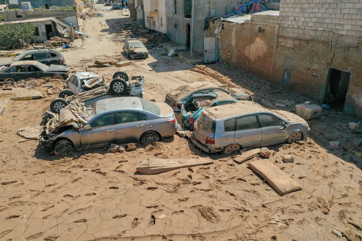 Historic buildings damaged in Libya floods