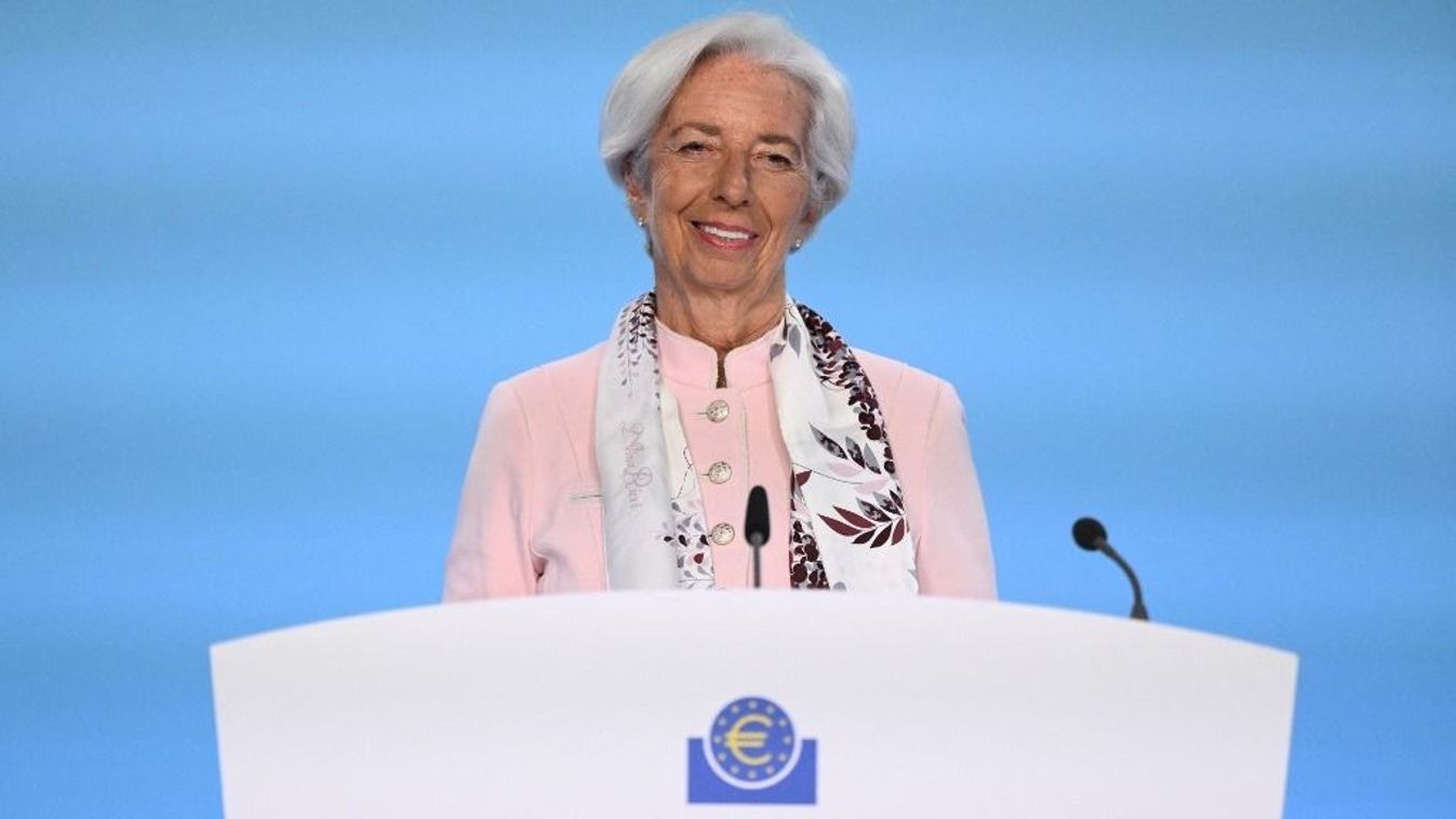 President of the European Central Bank (ECB) Christine Lagarde listens to journalists' questions as she addresses a press conference following the meeting of the governing council of the ECB in Frankfurt am Main, western Germany, on September 14, 2023. The European Central Bank on September 14, 2023 said eurozone inflation was expected "to remain too high for too long" as it raised its inflation forecast for this and next year but lowered it for 2025.The ECB sees inflation reaching 5.6 percent in 2023, 3.2 percent in 2024 before easing to 2.1 percent in 2025. (Photo by Kirill KUDRYAVTSEV / AFP)