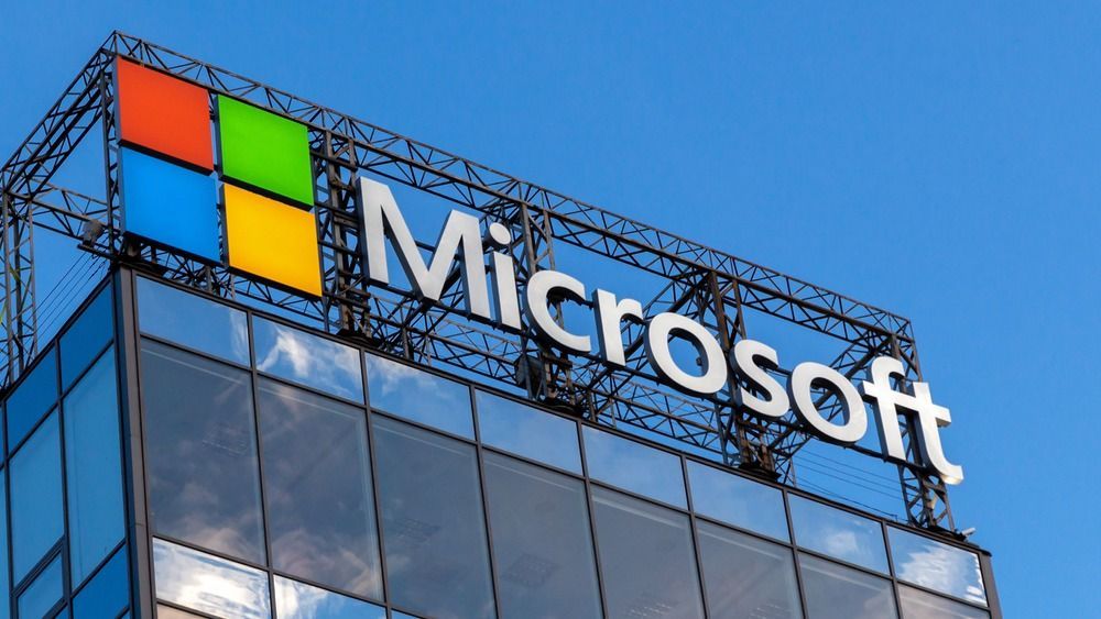 St.,Petersburg,,Russia,-,July,02,,2020:,Microsoft,Logo,And