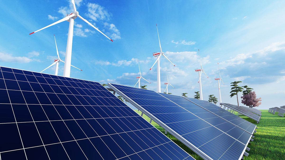 8k,Ultra,Hd,7640x4320.,Panoramic,View,Of,Wind,Farm,Or
8k Ultra HD 7640x4320. Panoramic view of wind farm or wind park, with high wind turbines for generation electricity with copy space. green energy concept. 3d rendering.