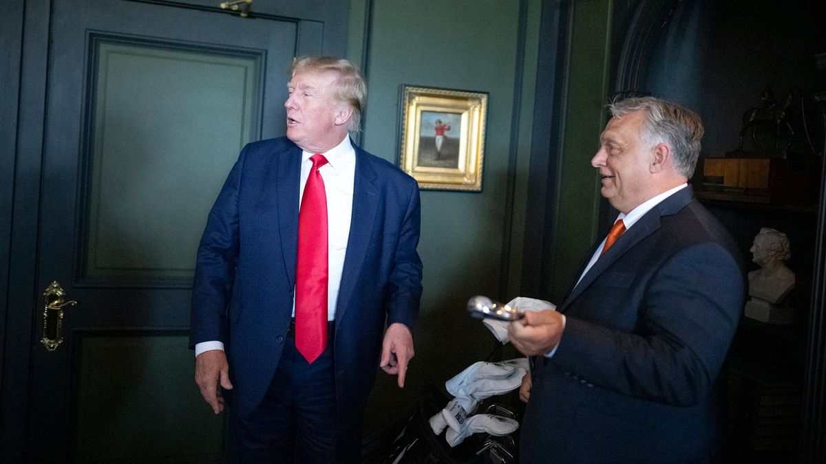 Trump szerint Magyarország szerencsés, hogy Orbán Viktor a kormányfője