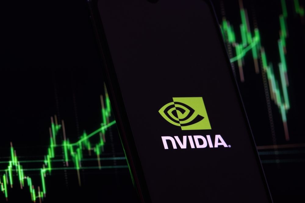 Nvidia,Investment,Growth,And,Profit,Trading,Concept.,Nvidia,Company,Logo