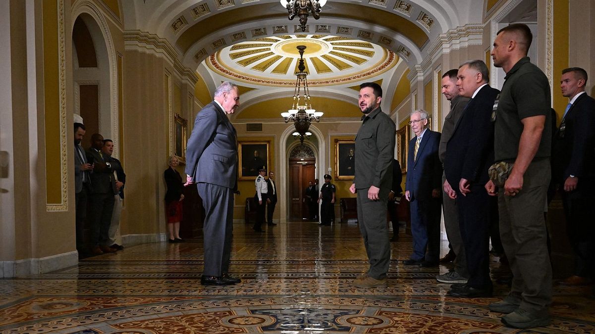 Zelenszkij nem szólhatott az amerikai kongresszus két házához