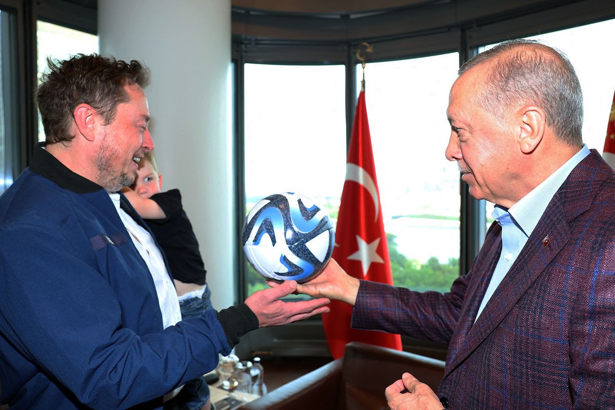 Turkish President Recep Tayyip Erdogan - Elon Musk meeting in New York